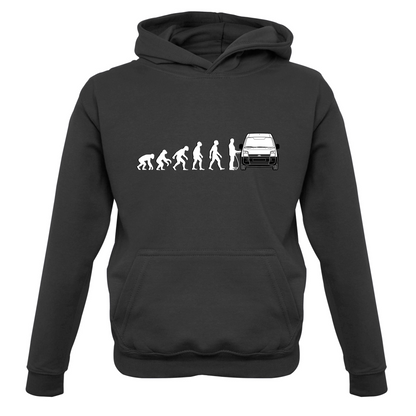 Evolution of Man Transit Driver Kids T Shirt