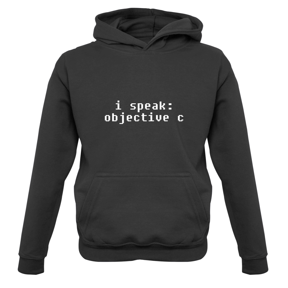 I Speak Objective C Kids T Shirt