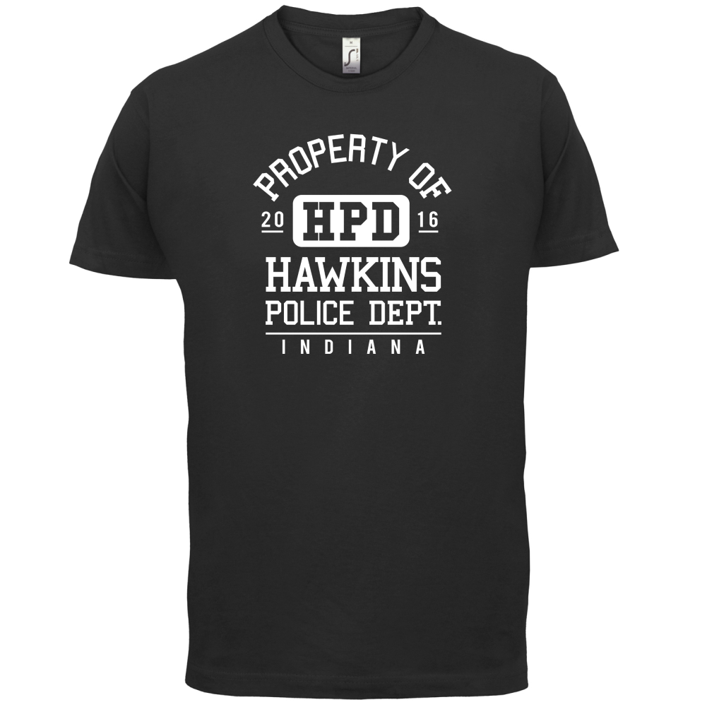 Hawkins Indiana Police Dept T Shirt