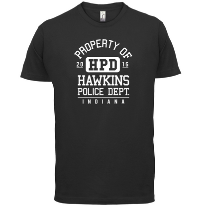 Hawkins Indiana Police Dept T Shirt