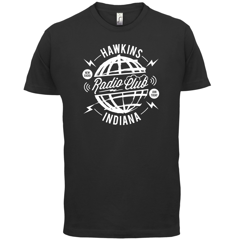 Hawkins Indiana Radio Club T Shirt