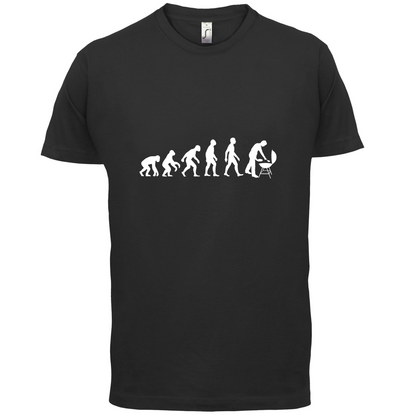 Evolution Of Man BBQ T Shirt