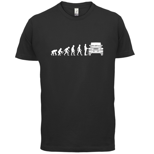 Evolution of Man JK Driver T Shirt