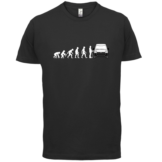 Evolution of Man Transit Driver T Shirt