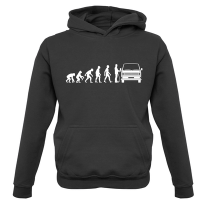 Evolution of Man T3 - T25 Campervan Kids T Shirt