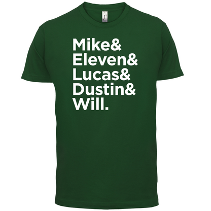 Mike & Eleven & Lucas & Will.. T Shirt