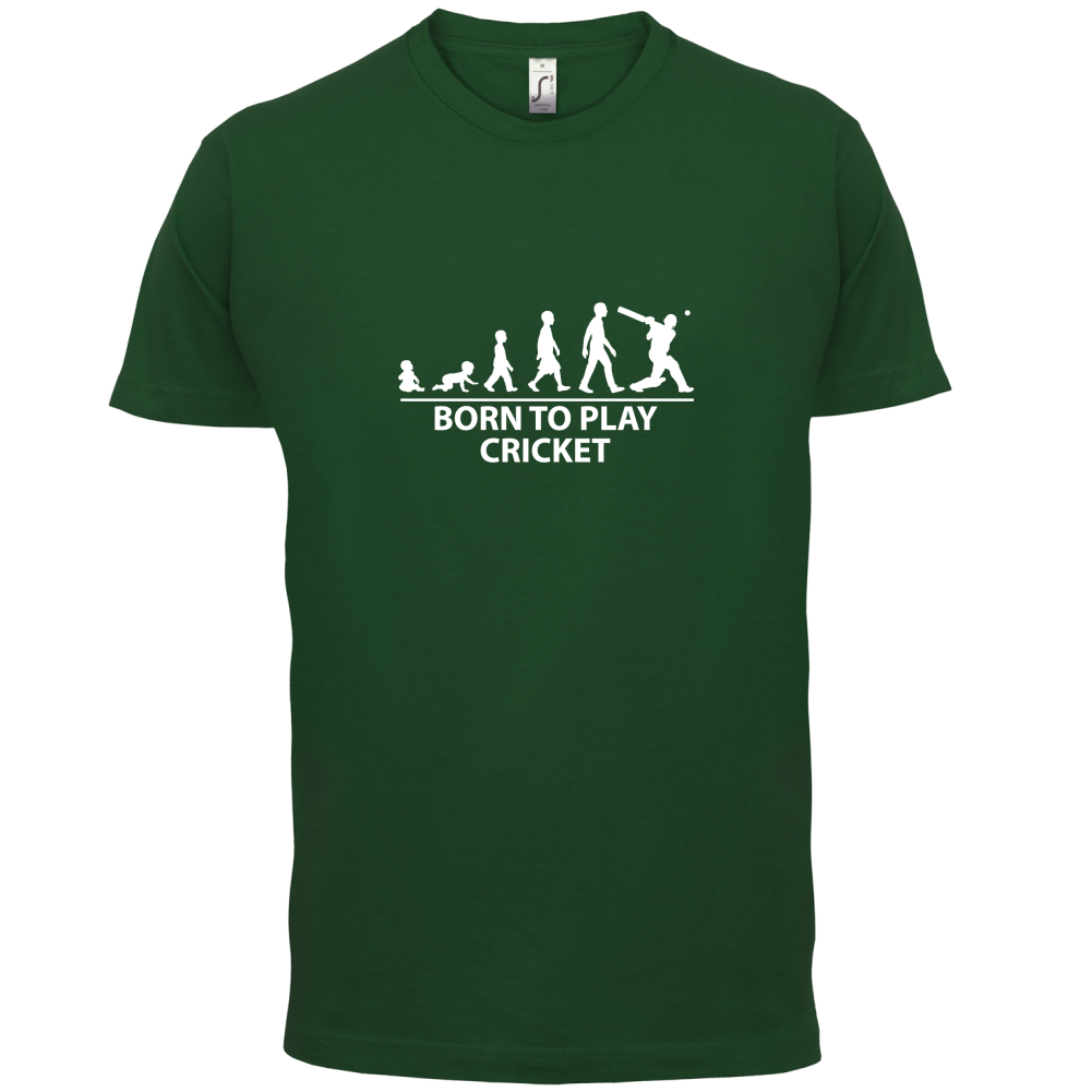 Born To Play Cricket T Shirt