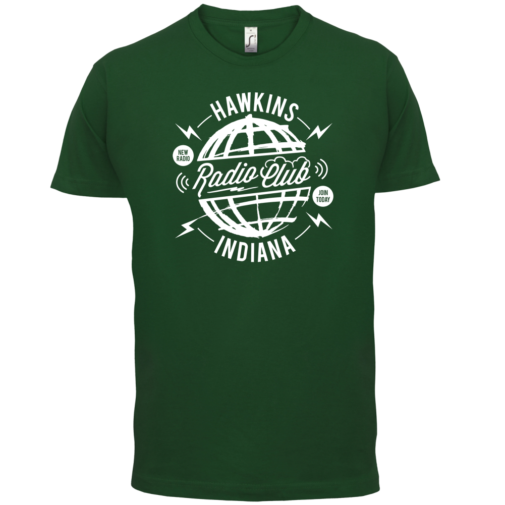 Hawkins Indiana Radio Club T Shirt