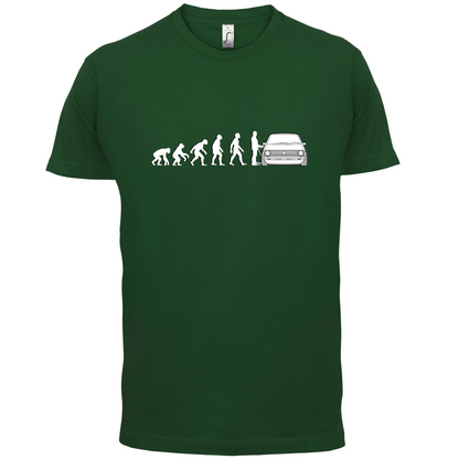 Evolution of Man Mk1 Golf Driver T Shirt