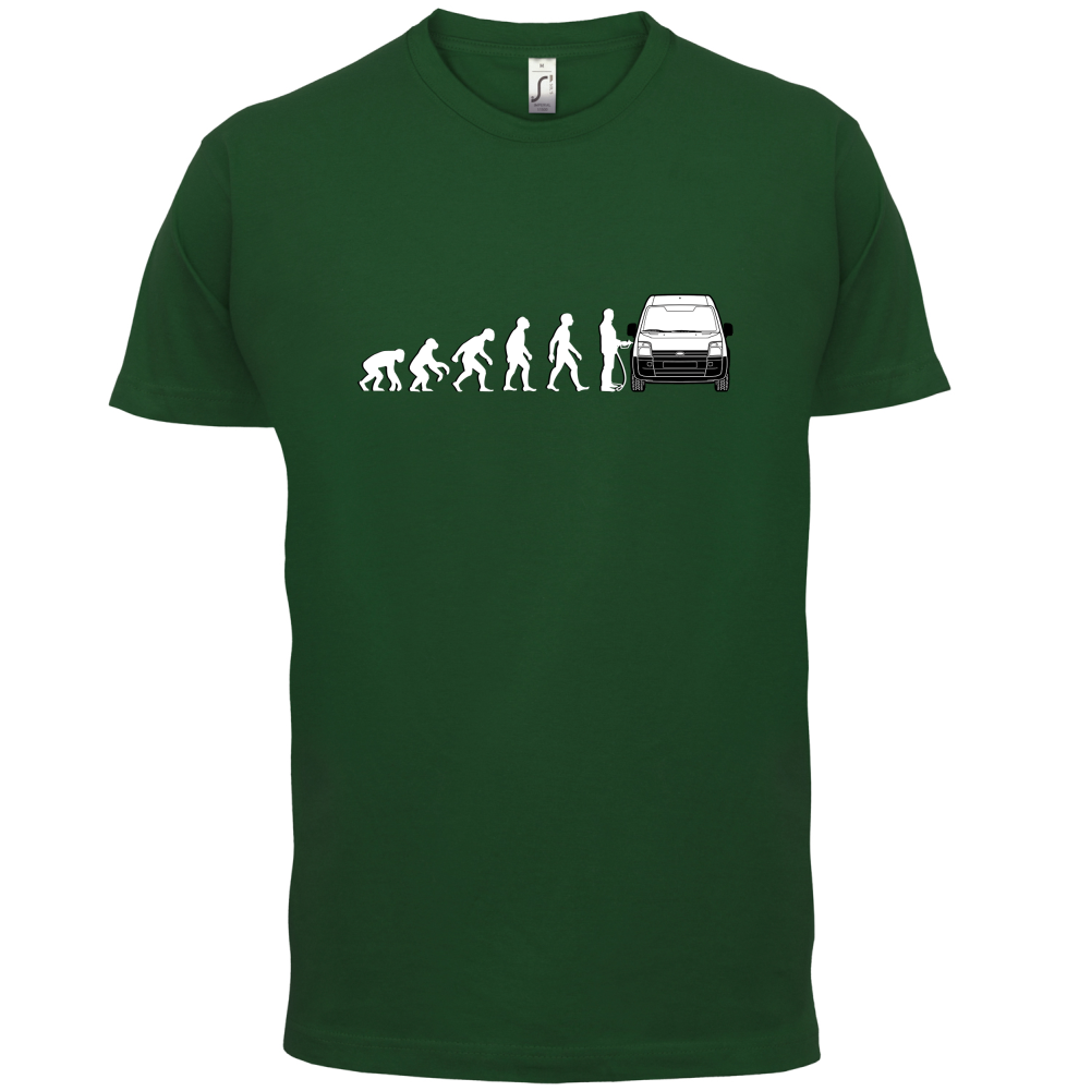 Evolution of Man Transit Driver T Shirt