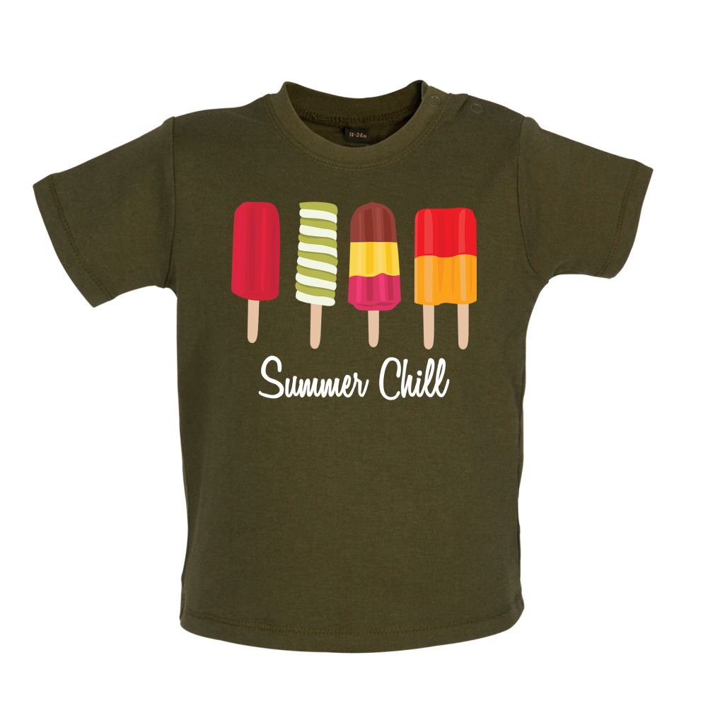 Summer Chill Baby T Shirt