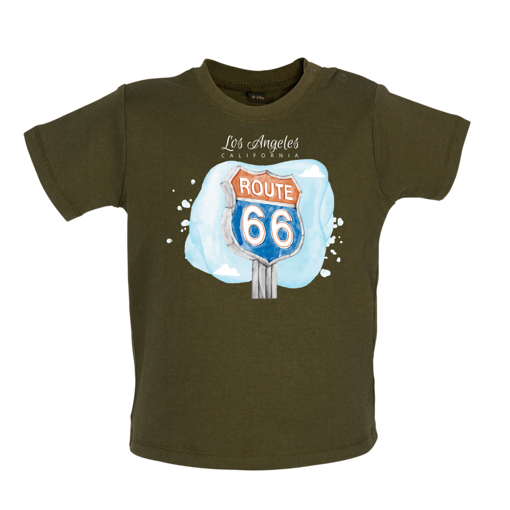 Route 66 Baby T Shirt