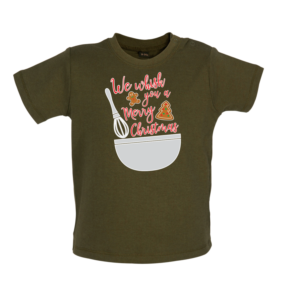 We Whisk You A Merry Christmas Baby T Shirt