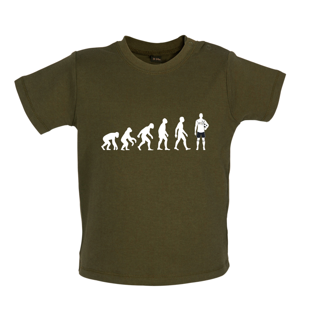 Evolution of Man - Germany Baby T Shirt