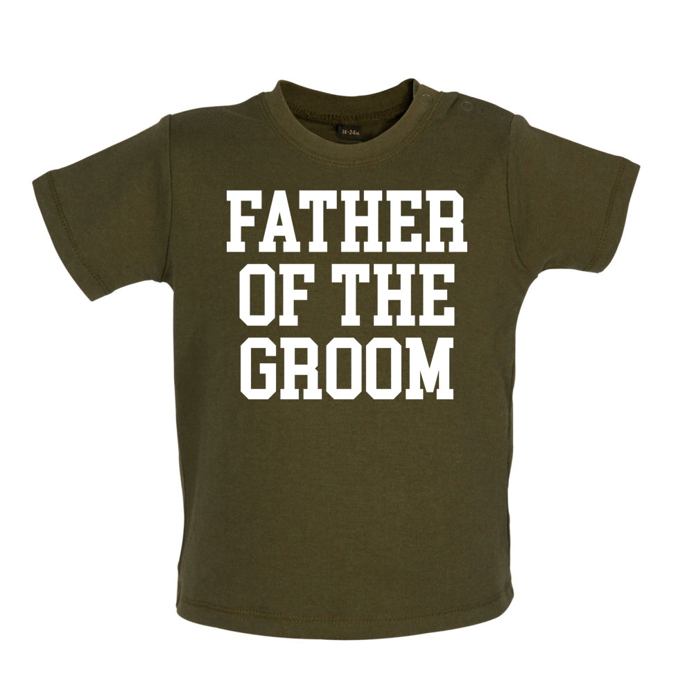 Father Of The Groom Baby T Shirt