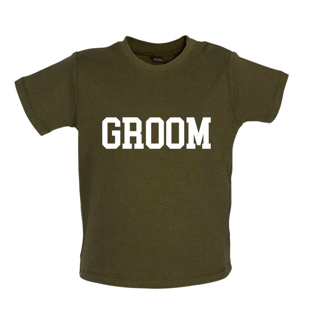 Groom Baby T Shirt