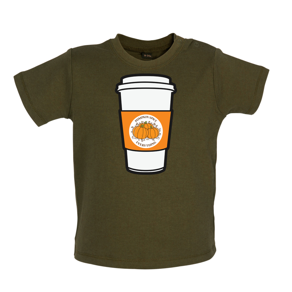 Pumpkin Spice Everything Baby T Shirt