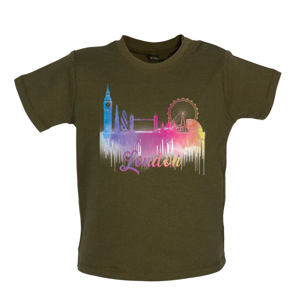 London Sillhouette  Baby T Shirt