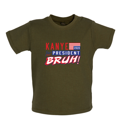 Kanye For President 2020 Baby T Shirt