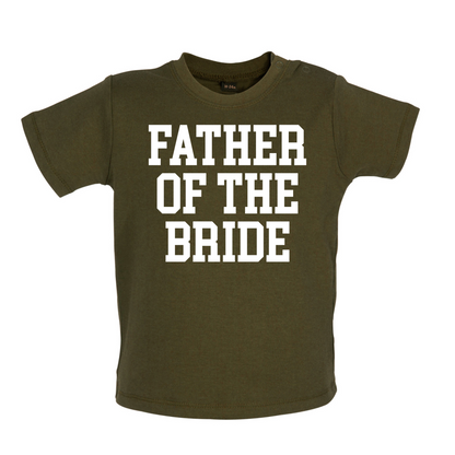 Father Of The Bride Baby T Shirt