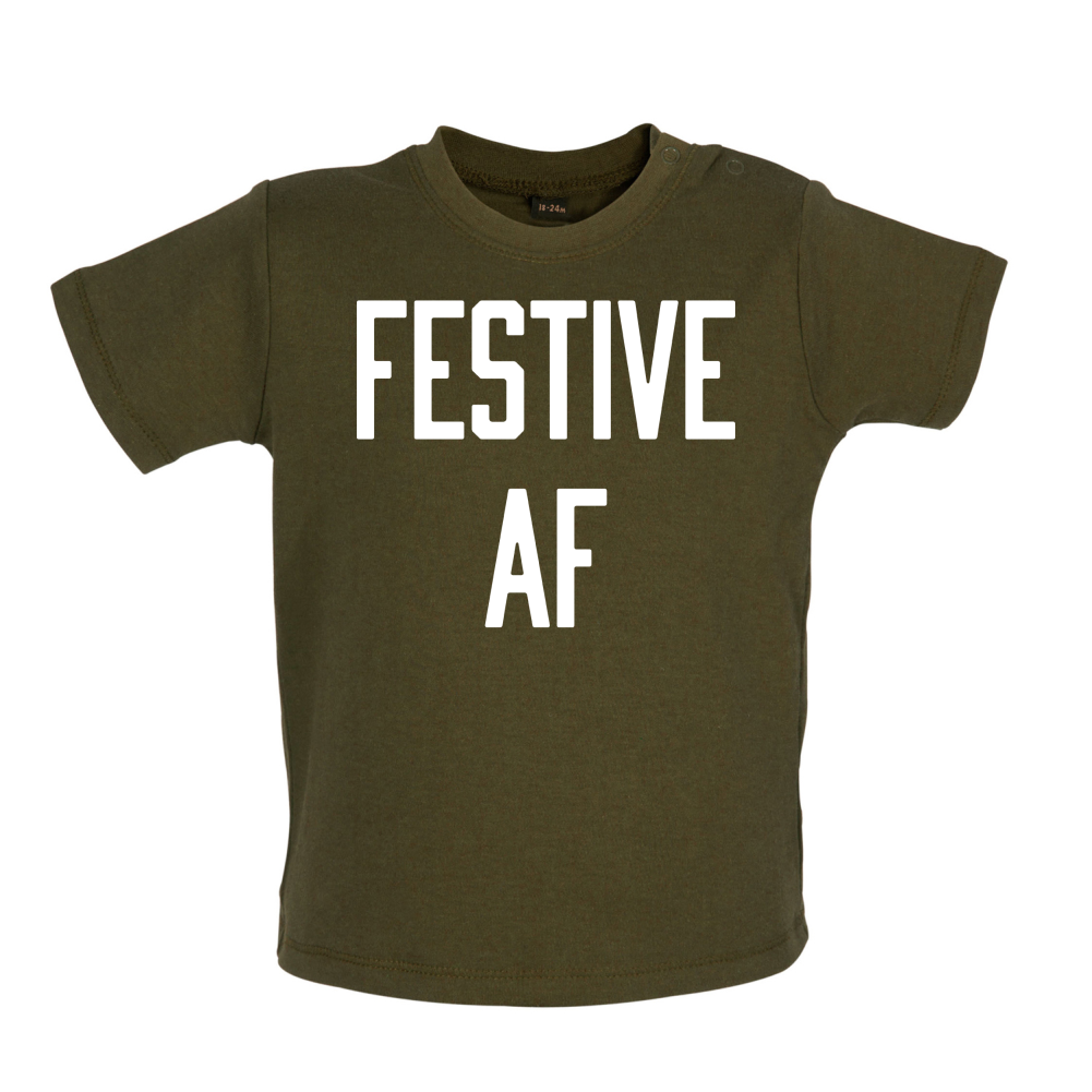 Festive AF Baby T Shirt