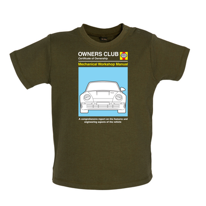 Car Owners Manual 959 Turbo Baby T Shirt