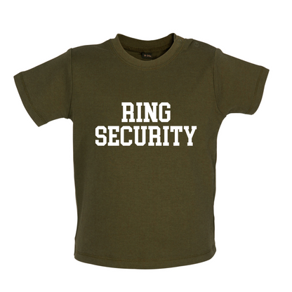 Ring Security Baby T Shirt