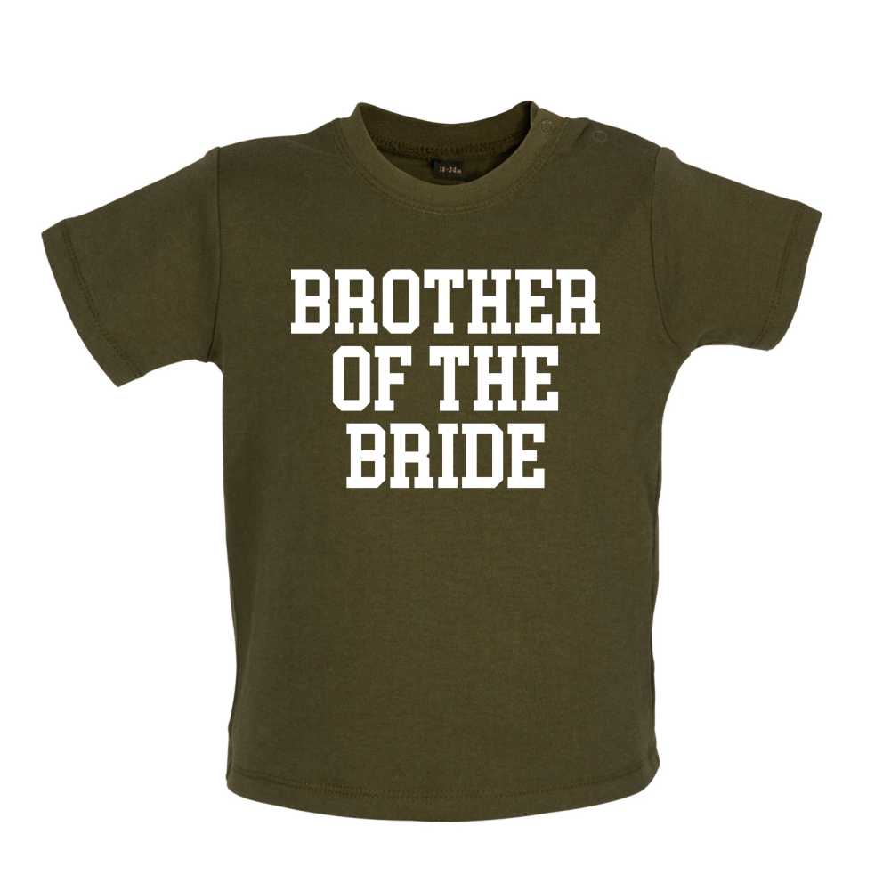 Brother Of The Bride Baby T Shirt