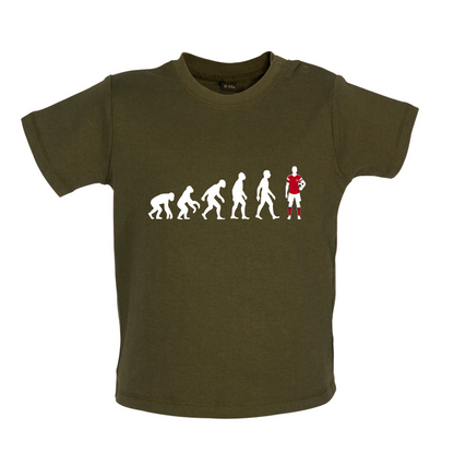 Evolution of Man - Russia Baby T Shirt