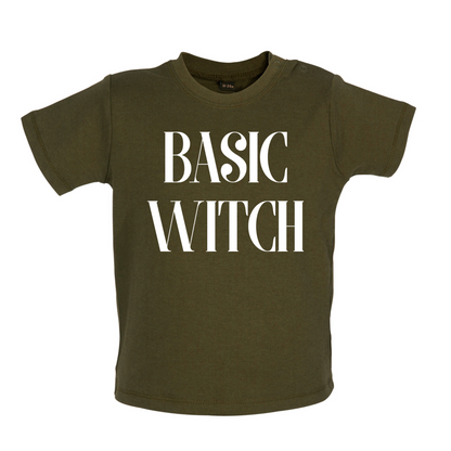 Basic Witch Baby T Shirt