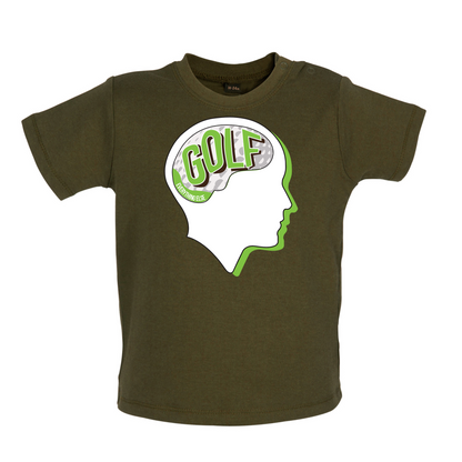 Golf Is All I Think Baby T Shirt