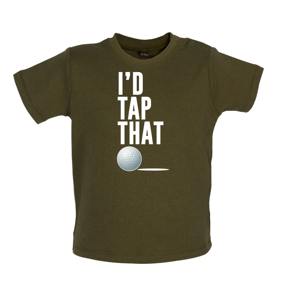 I'd Tap That Golf Baby T Shirt