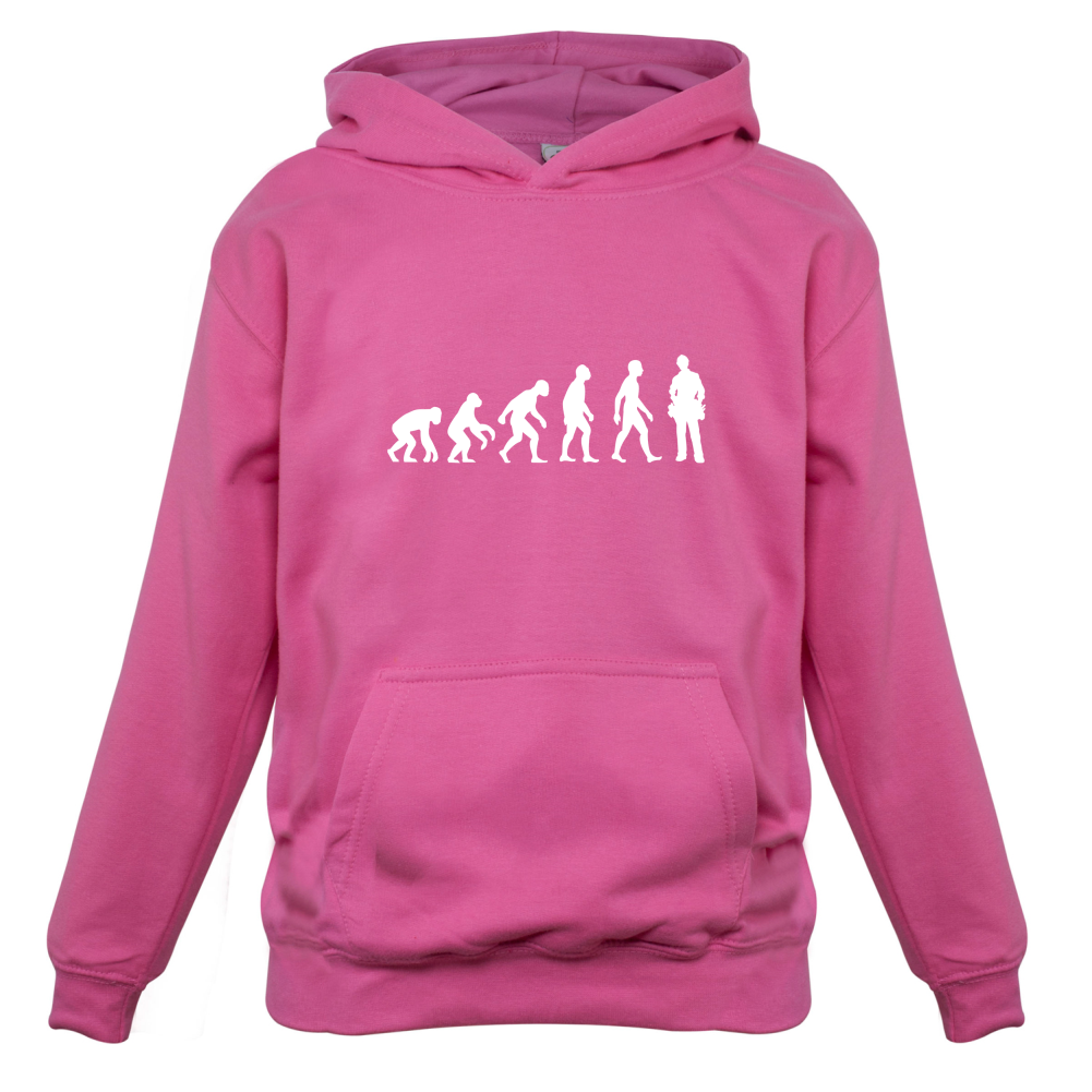 Evolution Of Man Electrician Kids T Shirt