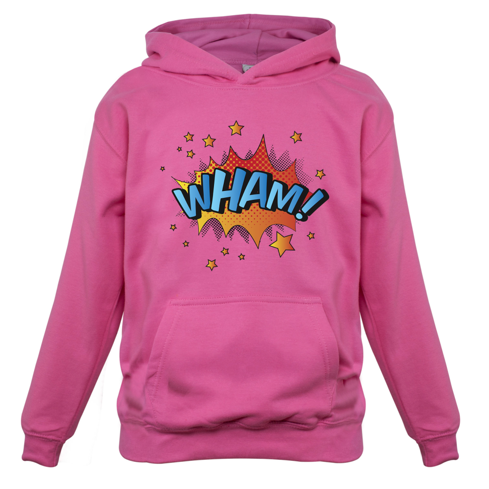 Wham! Word Art Kids T Shirt