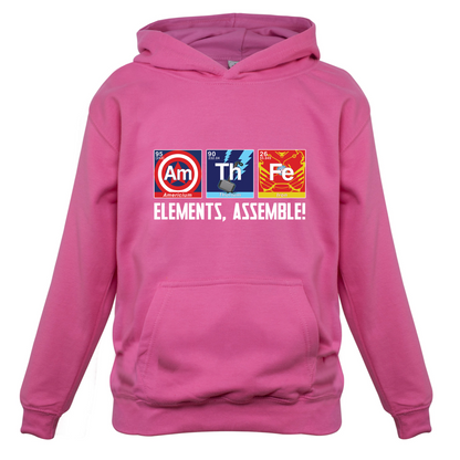 Elements, Assemble! Kids T Shirt