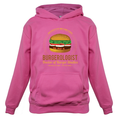 Burgerologist Kids T Shirt