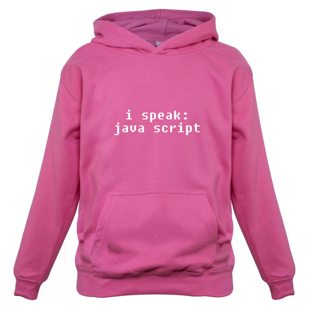 I Speak Javascript Kids T Shirt