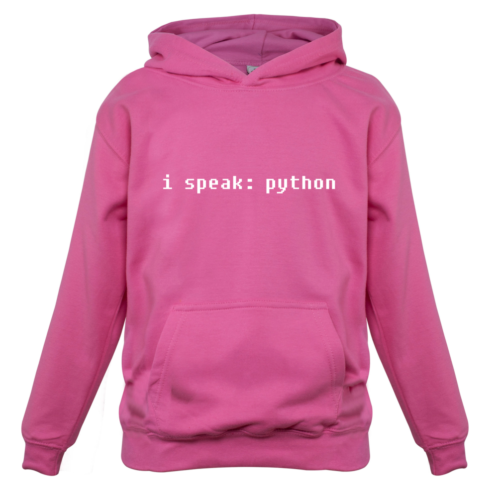 I Speak Python Kids T Shirt
