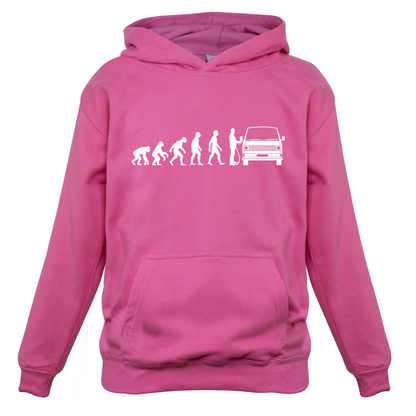 Evolution of Man T3 - T25 Campervan Kids T Shirt