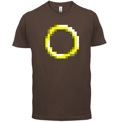 Retro Pixel Ring T Shirt