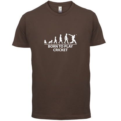 Born To Play Cricket T Shirt