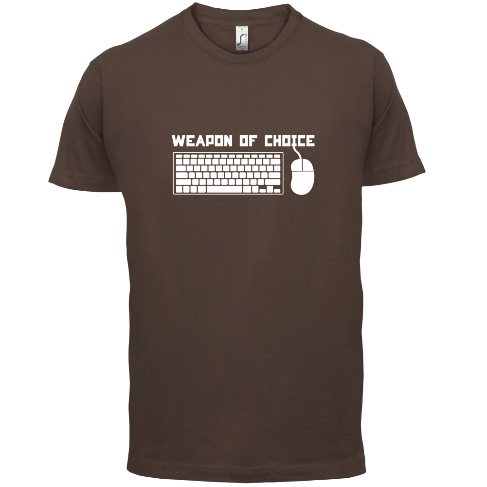 Weapon Of Choice PC T Shirt