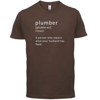 Plumber Definition T Shirt