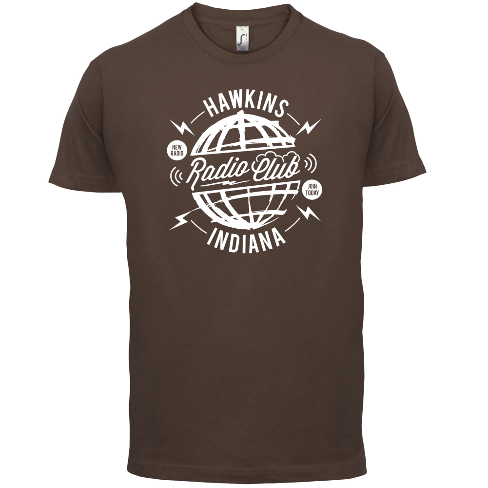 Hawkins Indiana Radio Club T Shirt