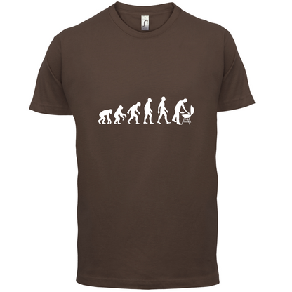 Evolution Of Man BBQ T Shirt