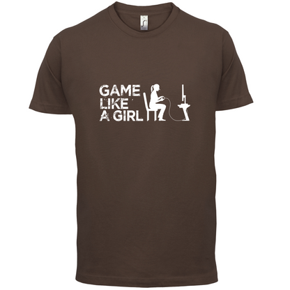 Game Like A Girl T Shirt