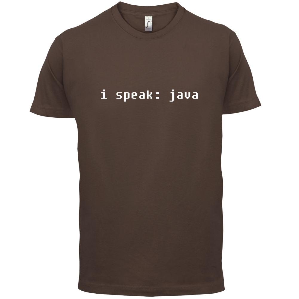 I Speak Java T Shirt