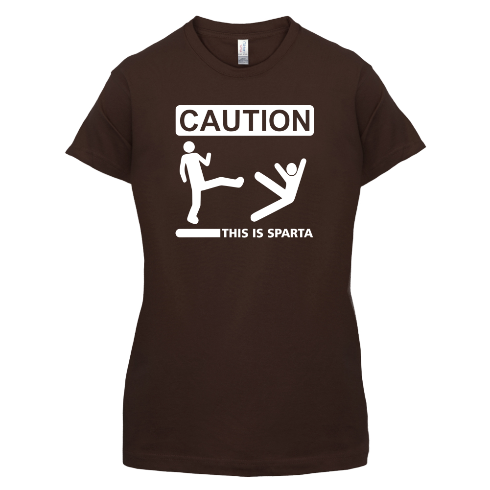 Caution This Is Sparta T Shirt