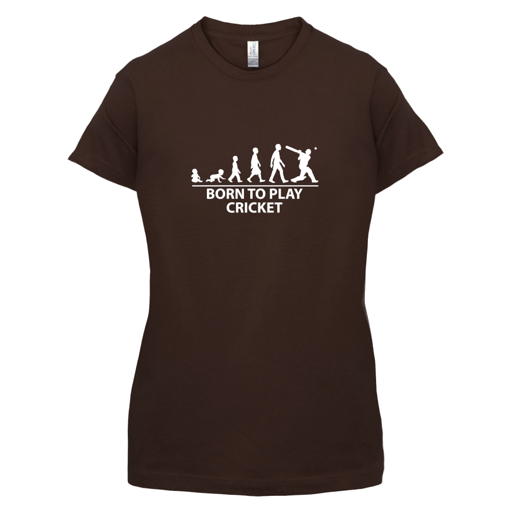 Born To Play Cricket T Shirt