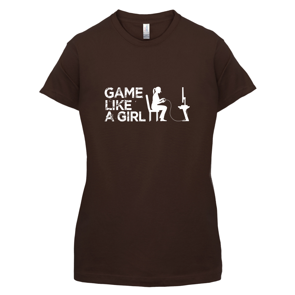 Game Like A Girl T Shirt